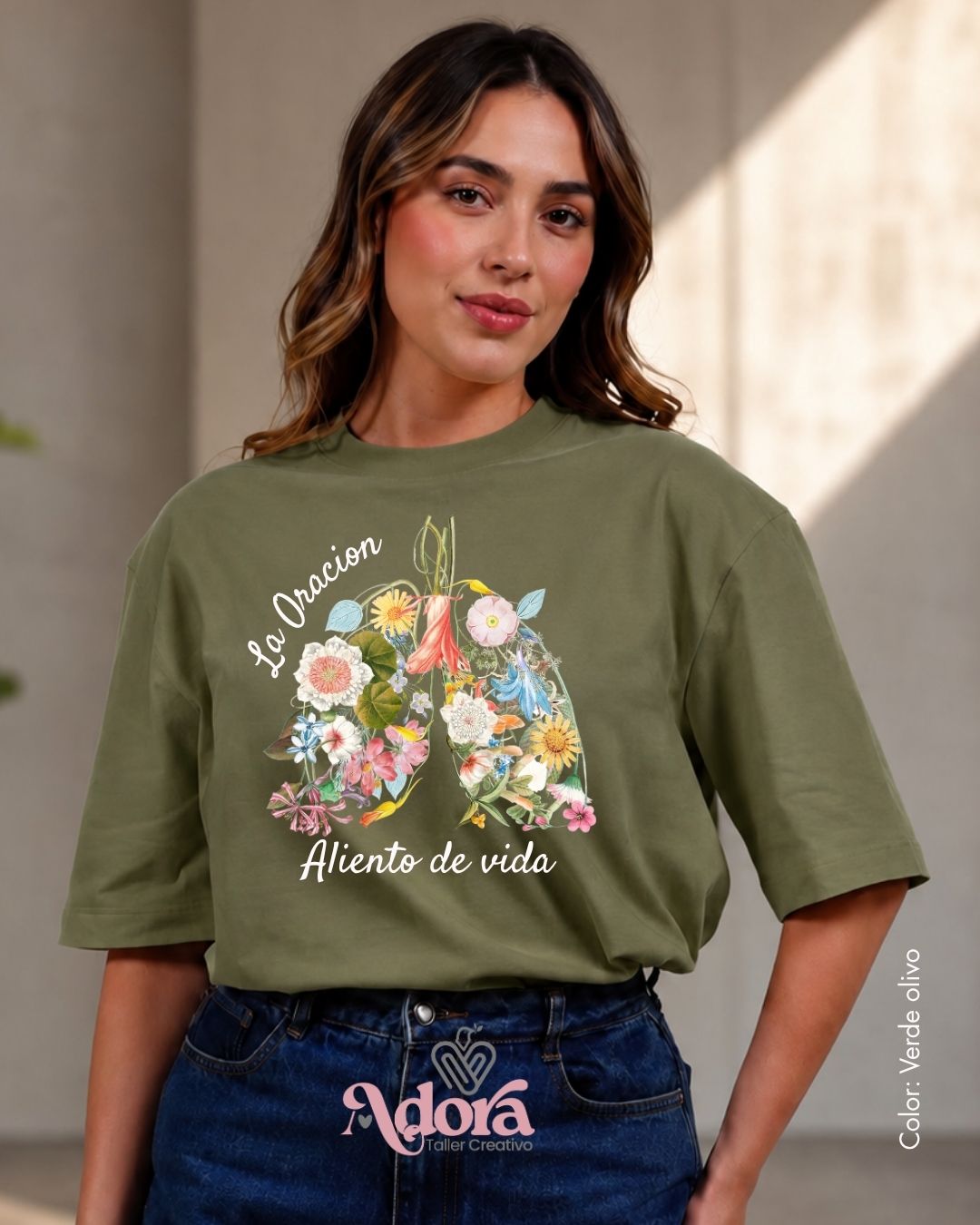 Camiseta con proposito - La oracion aliento de vida